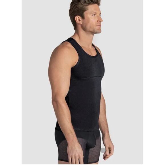 Leo by Leonisa CompressionSport Tank WHITE - Picture 3 of 5